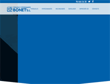 Tablet Screenshot of grupobonet.com